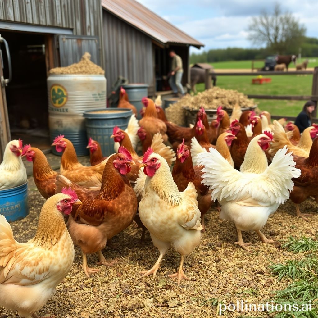 how much feed for chickens